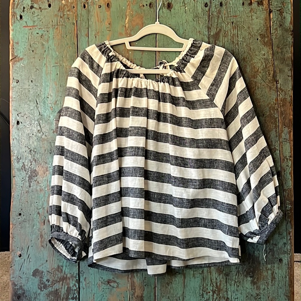 Who What Wear striped shirt
